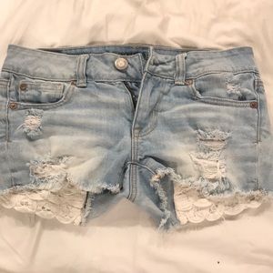 American Eagle jean shorts